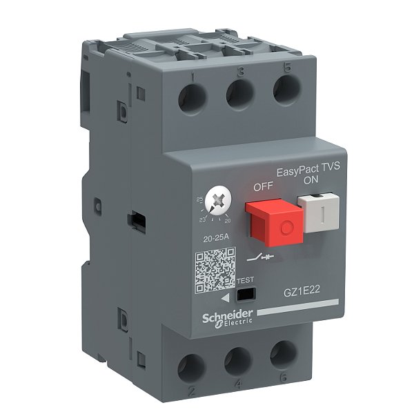 Disjuntor Termomagnetico Tesys Gz1E 17-23A Botao Impulsao GZ1E21 SCHNEIDER