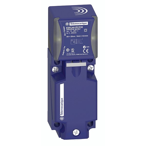 Sensor Indutivo Retangular 24Vcc Saida Analogica 0..10V Nao Faceado Sn=25Mm Pg13 XS9C4A2A1G13 SCHNEIDER