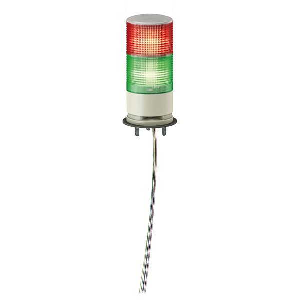 Coluna Luminosa Ø60Mm Pré-Montada, Led Vermelho, Verde, 24Vca/Cc XVGB2W SCHNEIDER