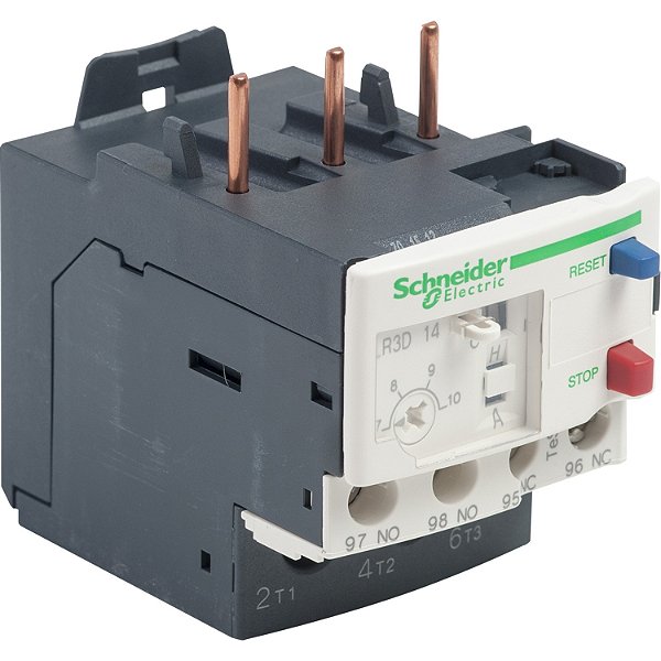 Rele Termico Tesys D Classe 10 7-10A 1Na+1Nf Nao Diferencial LR3D14 SCHNEIDER