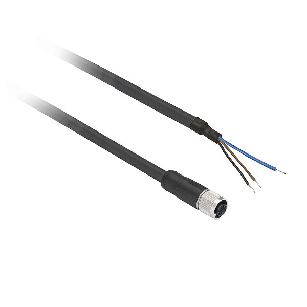 Cabo Com Conector M8 Reto 3 Pinos 5M XZCP0166L5 SCHNEIDER