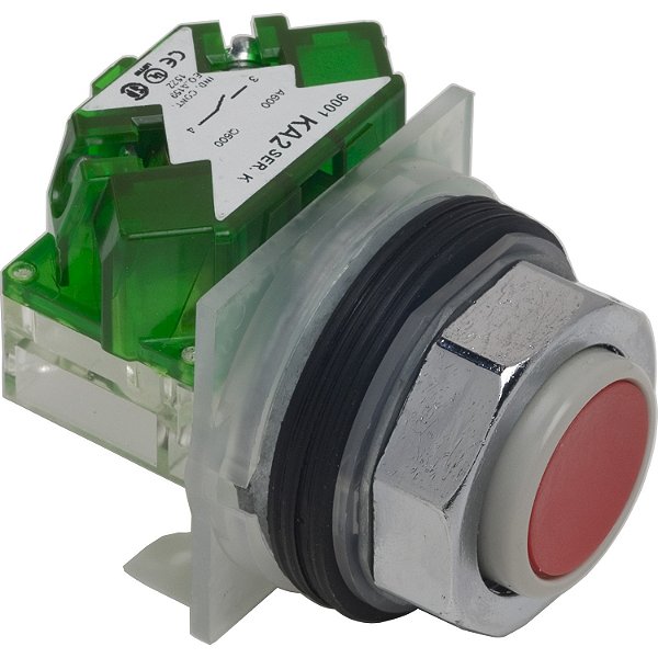 Botao 30Mm Metalico Saliente 1Na Vermelho 9001KR3RH5 SCHNEIDER