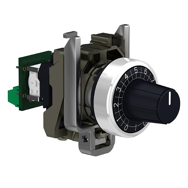 Potenciômetro Ø22Mm Metálico, 4,7Kω, Linear XB4BD912R4K7 SCHNEIDER
