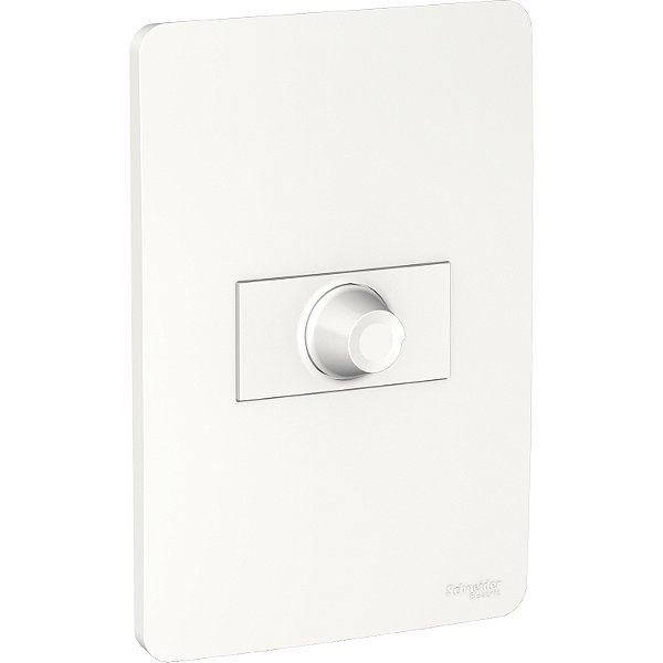 Conjunto Dimmer Rotativo 127/220V Lampadas Led Pl/Br S71320129 SCHNEIDER