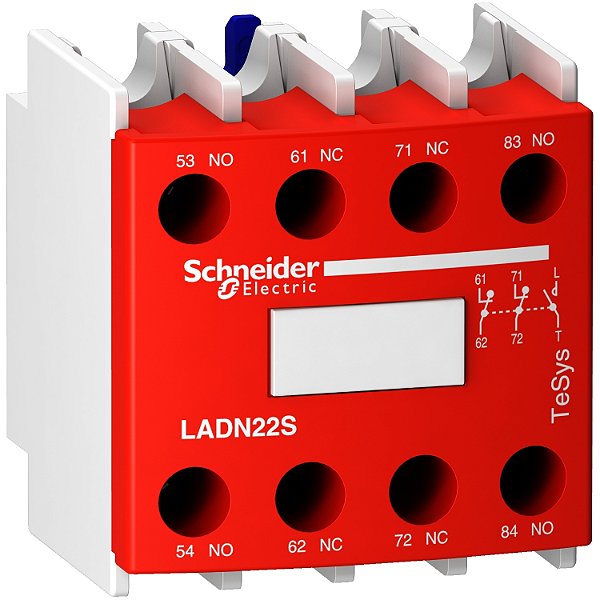 Contato Auxiliar Instantaneo Frontal 2Na LADN22S SCHNEIDER
