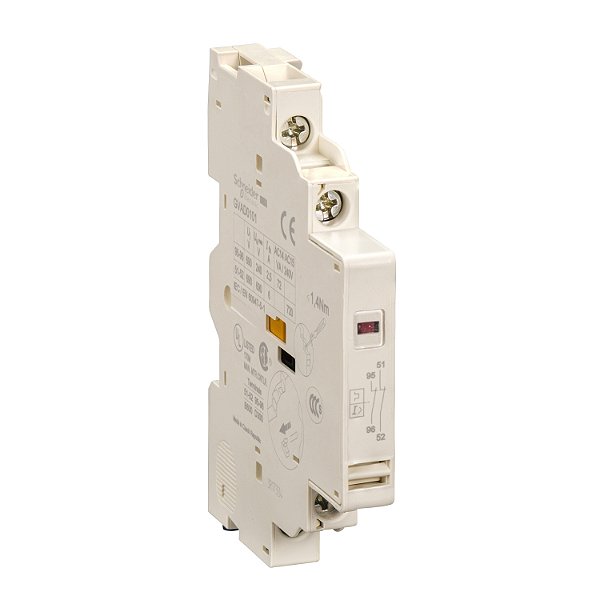 Contato Lateral Esquerda 1Na-Sinaliz.Falha+1Na-Auxiliar Instanta GVAD1010 SCHNEIDER