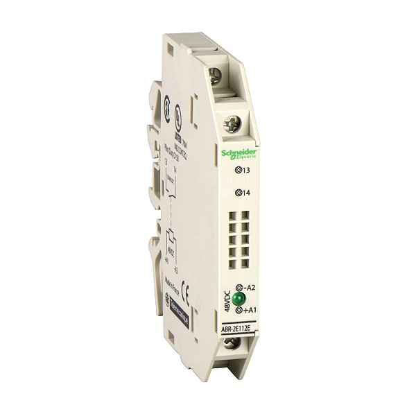Interface Com Modulo De Entrada 1Nf 9.5Mm Com Led 24Vcc ABR2E112B SCHNEIDER