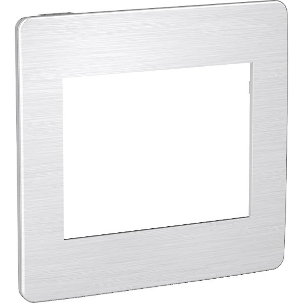 Placa 4X4 6 Postos Al/Alu Cosmic Grey S733203705 SCHNEIDER