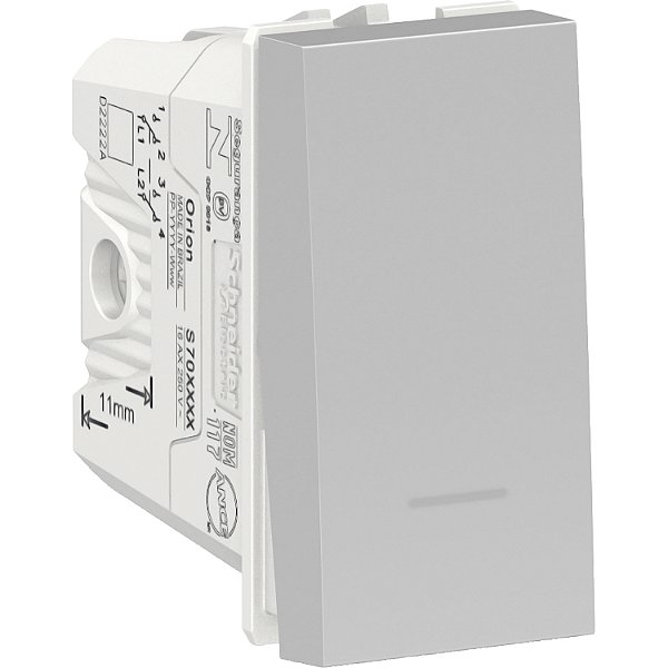 Modulo Interruptor Bipolar Paralelo 10Ax 250V 1M Al S70110474 SCHNEIDER