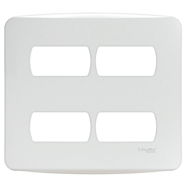 Placa 4X4 4 Postos Separados Br S3B77440 SCHNEIDER