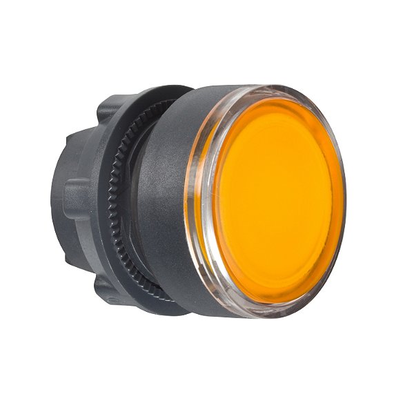 Cabeçote Para Botão Luminoso Ø22Mm Plástico, Faceado, Com Retenção, Laranja ZB5AH053 SCHNEIDER