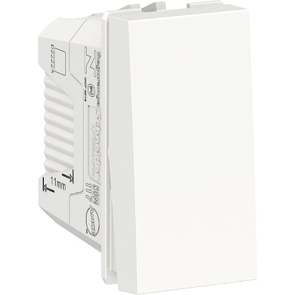 Modulo Interruptor Simples 10Ax 250V Antibacteriano 1M Br S70110124 SCHNEIDER