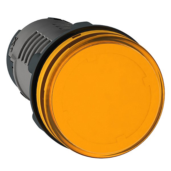 Sinalizador Ø22Mm Plástico, Led, Âmbar, 220Vca XA2EVM5LC SCHNEIDER