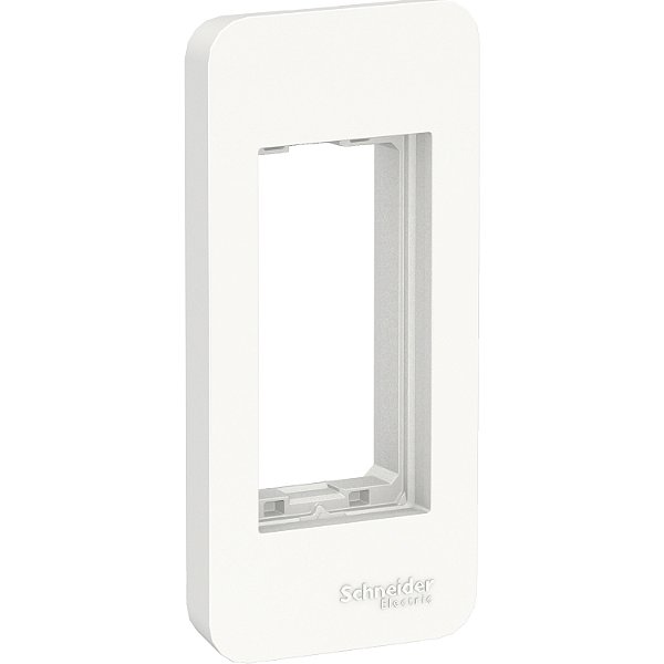 Orion - Cover & Fixing-Frame For Thin Panel - 1 Module - White S731001004 SCHNEIDER