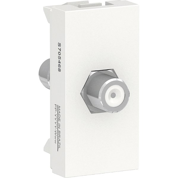 Modulo Tomada Para Antena De Tv (P/ Cabo Coaxial Tipo F) 1M Br S70546804 SCHNEIDER
