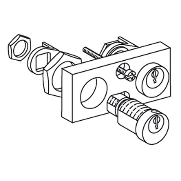 2 Fechadura Ronnis Para Nw 48573 SCHNEIDER