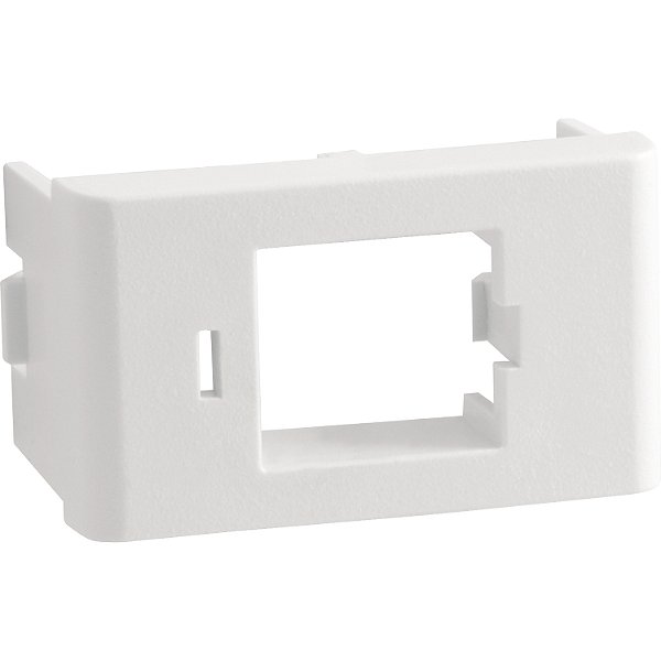 Lunare-Cover Plate For Connector Rj45 Actassi S-One) - 1 Module - Polar Wh PRM4711 SCHNEIDER