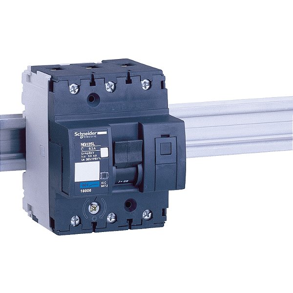 Disjuntor Ng125L 3P Curva C 50A 500V 18805 SCHNEIDER