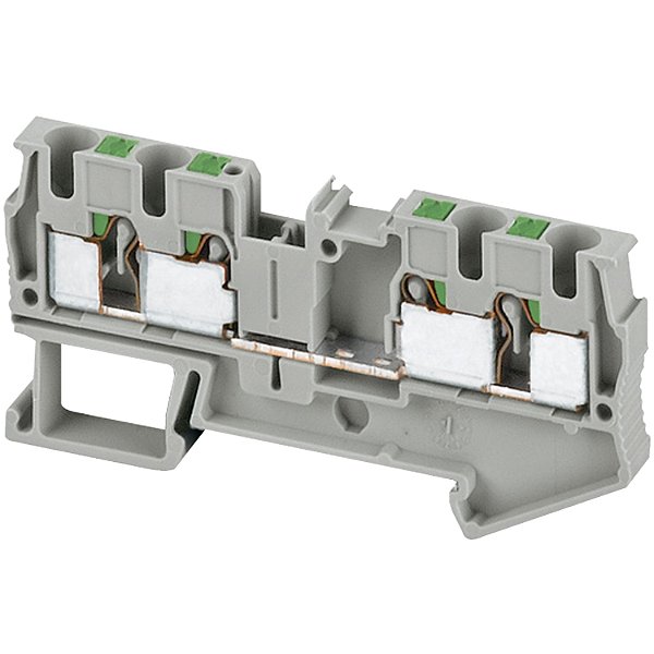 Conector Pressao 1 Nivel 4Mm 4 Pontos Cinza NSYTRP44 SCHNEIDER