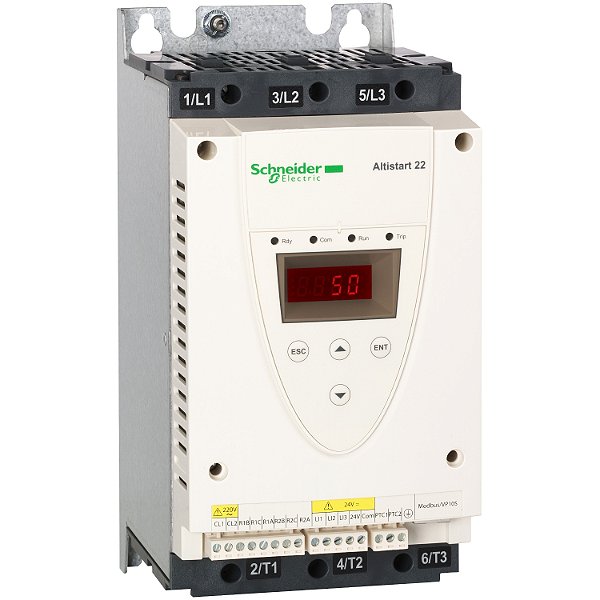 Partida Suave Eletrônica Ats22 - 17 A - 200-440 Vac ATS22D17Q SCHNEIDER