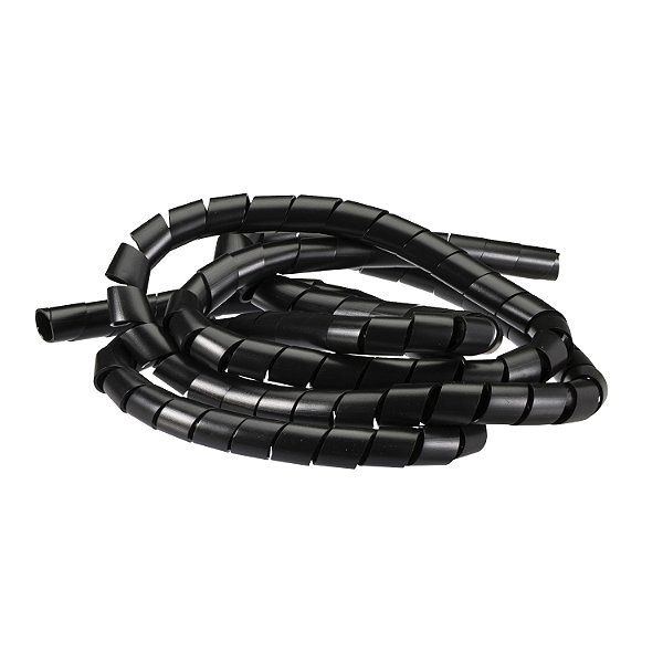 Dexson - Cable Tidy 6 Mm(1/4") X 2 M - For 2 To 5 Cables Awg 16 - Black DXN3411N SCHNEIDER