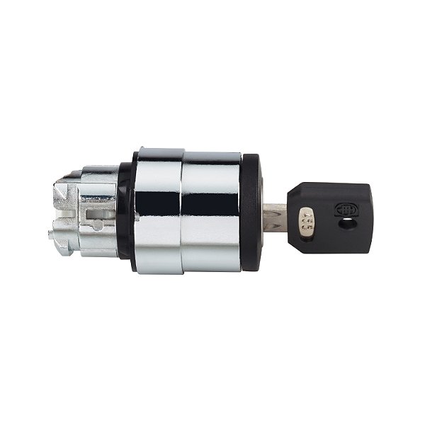 Cabeçote Para Comutador Ø22Mm Metálico, 2 Posições Fixas, Com Chave Especial ZB4BG2K4222A SCHNEIDER