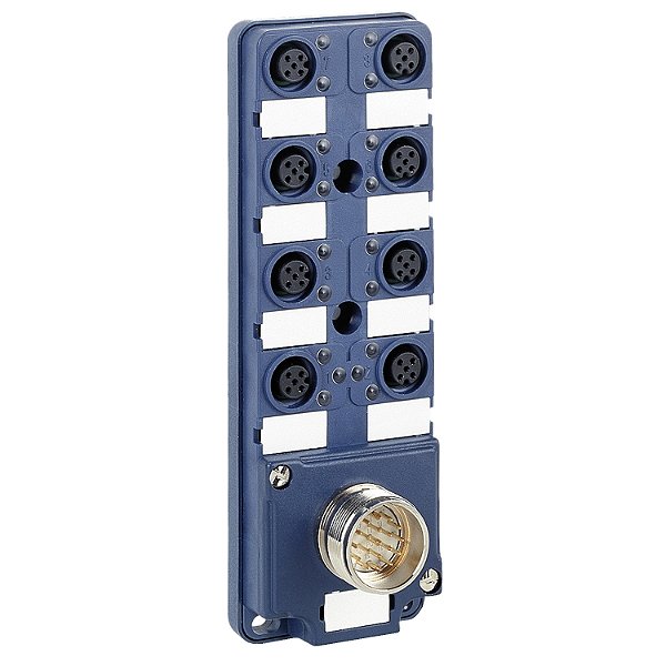 Modulo 8 Canais Conector M12 Cabo 10M E Com Led ABE9C1281L10 SCHNEIDER