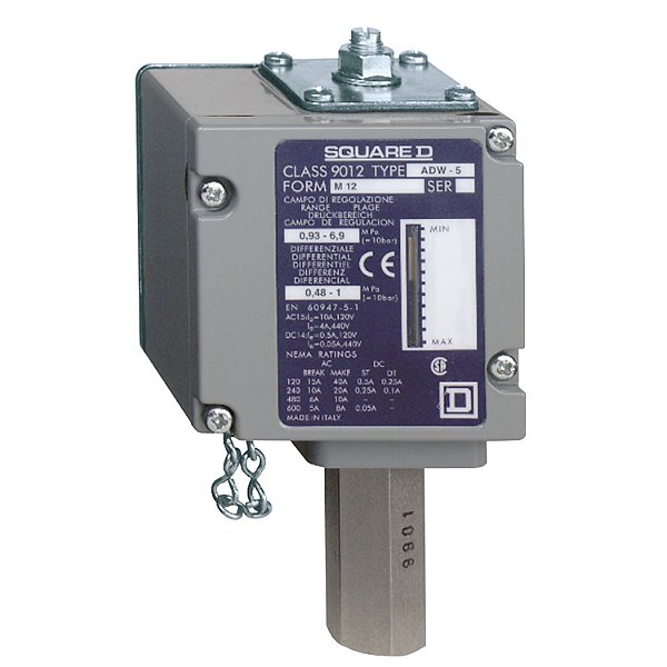 Pressostato Regulagem 9.3/69 Bar ADW5M129012 SCHNEIDER