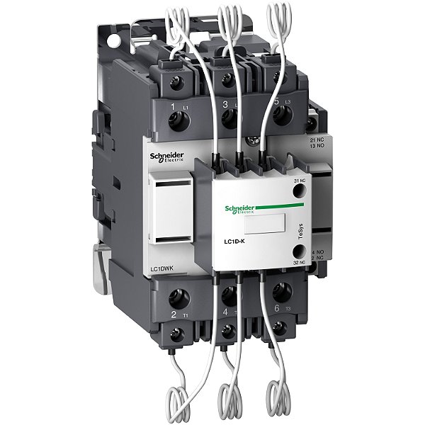 Contator Banco De Capacitor 40Kvar/220V-60Kvar/440V 1Na+2Nf LC1DWK12F7 SCHNEIDER