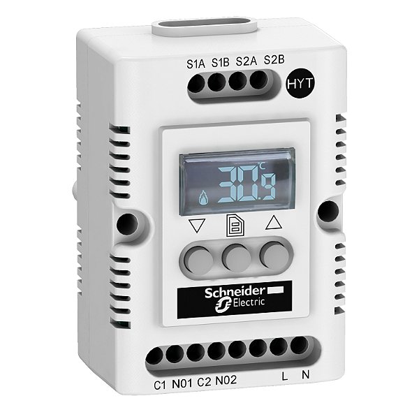 Termostato Eletronico Ajuste 5-50 Graus C Ou F NSYCCOHYT120VID SCHNEIDER