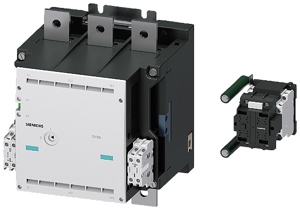 Contator A Vácuo CA-3e 630 A 335 Kw / 400 V CA-3 820 A 450 Kw / 400 V Ue 690V De 3 Polos Uc 220-240 V CA50/60Hz Unidade Propulsora Convencional Retificador De Ponte Incorporado Com Contato Inversor 3TC44 Contatos Auxiliares 3 Na 3TF6933-1QL7 Siemens