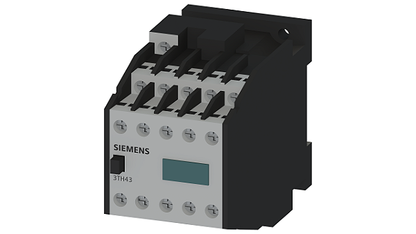 Contator Auxiliar 55E En 50011 5 Na + 5 Nf 1U Terminais Com Parafuso 220V Ca 50/60Hz Acionamento Em Ca Contactor Auxiliar 3TH4 Para A Comutação De Sinais De Controlo No Circuito De Corrente De Comando Os Contatores Auxiliares 3TH4394-0AN2 Siemens