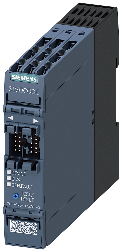 Dispositivo-Base Simocode Pro S Interface Profibus Dp 1,5 Mbit/S 4E/2A Livremente Parametrizável Us 24 V Cc Entrada Para A Ligação A Termistor Saídas A Relé Monoestáveis Expansíveis Por Um Módulo Multifuncional Sistema De 3UF7020-1AB01-0 Siemens