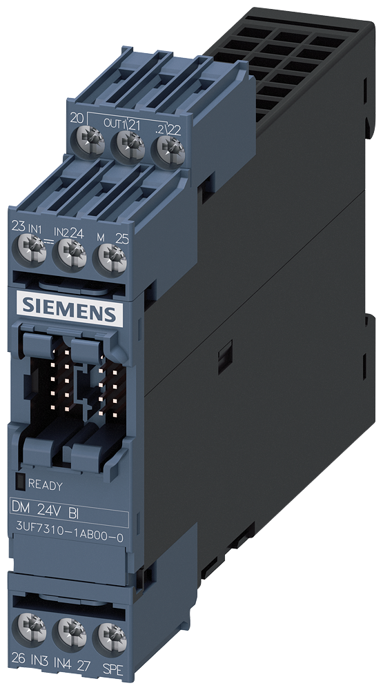 Módulo Digital 4 Entradas E 2 Saídas De Relé Tensão De Entrada 24 V Cc Saídas De Relé Biestáveis Máx 2 Módulos Digitais Para Simocode Pro V Equipamento De Base 3UF7310-1AB00-0 Siemens
