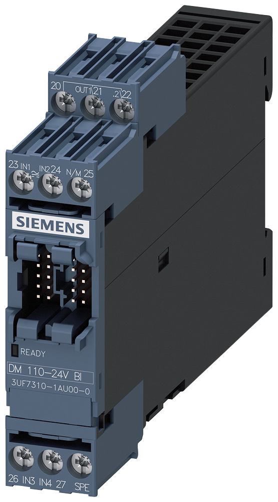 Módulo Digital 4 Entradas E 2 Saídas De Relé Tensão De Entrada 110-240V Ca/Cc Saídas De Relé Biestáveis Máx 2 Módulos Digitais Para Simocode Pro V Equipamento De Base 3UF7310-1AU00-0 Siemens
