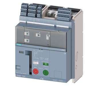 Disjuntor De Montagem Fixa Compacto Frame 1600 Com Rtc E 4AUX Contato De Sinal De Disparo S24 Icu M Icu 55kA 415V De 3 Polos ETU320 Li In 1000A Interruptor Giratório De Codificação Ir 400 1000A Ii 1,5 15 X In Proteção De 3VA2710-1AB03-4HH7 Siemens