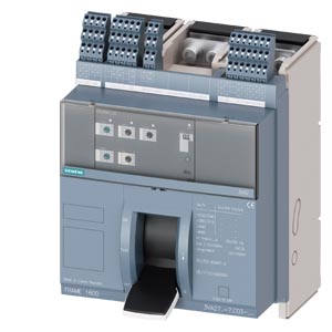Disjuntor De Montagem Compacto De Montagem Fixa Frame 1600 4AUX E Contato De Sinal De Disparo S24 Icu H Icu 85kA 415V De 3 Polos ETU350 Lsi In 1000A Interruptor Giratório De Codificação Ir 400 1000A Isd 1 10xIn Ii 1,5 15xIn 3VA2710-6AC03-0AA0 Siemens