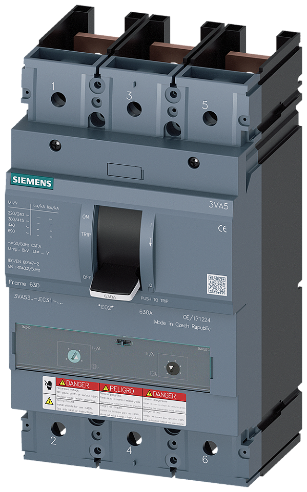 Disj 3P 300A 65Ka Ul Tm230 Ftam 3Va53 3VA5330-6EC31-0AA0 SIEMENS