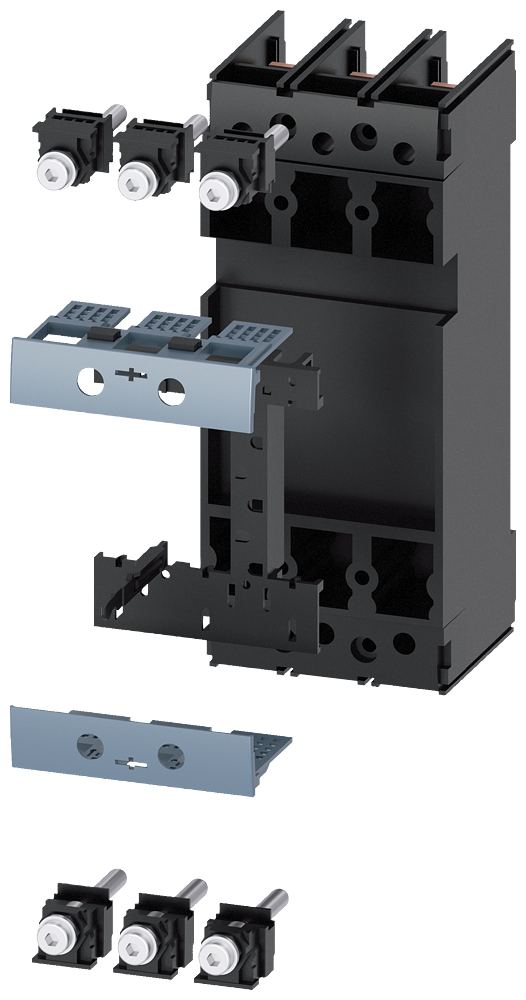 Unidade De Conexão Conjunto Completo Acessórios Para Disjuntor De 3 Polos 3VA11 Disjuntores Compactos Sentron - Um Sistema Para Todas As Aplicações 3VA9113-0KP00 Siemens