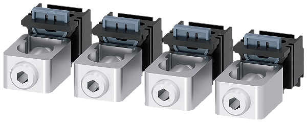 Borne De Conexão Para Condutor Circular TA1 1 10 95 mm² 4 Peças Acessórios Para 3VA10/11 Disjuntores Compactos Sentron - Um Sistema Para Todas As Aplicações 3VA9114-0JB11 Siemens