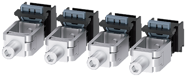Terminal Com Moldura 4 Pç Acessórios Para 3VA51 Disjuntores Compactos Sentron - Um Sistema Para Todas As Aplicações 3VA9134-0JA11 Siemens