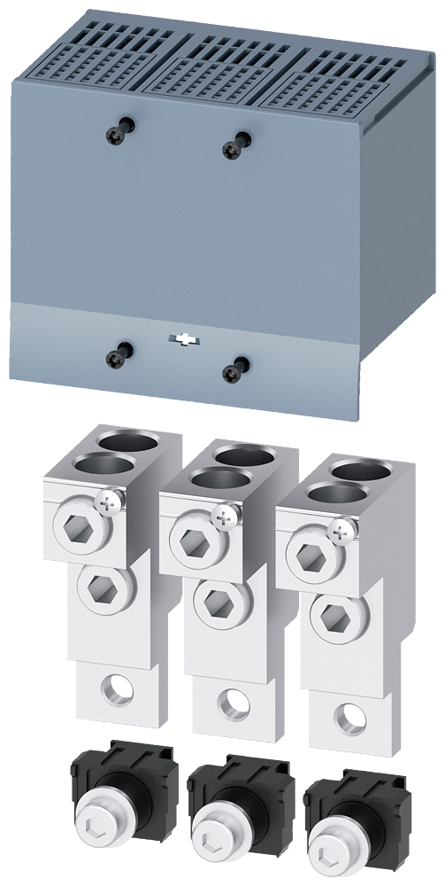 Borne De Conexão Para Condutor Circular TA2 3 2 X 25 150 mm² Para 2 Cabos 3 Peças Tomada De Tensão Do Condutor Auxiliar 3 Peças Acessórios Para 3VA12 Disjuntores Compactos Sentron - Um Sistema Para Todas As Aplicações 3VA9213-0JC22 Siemens