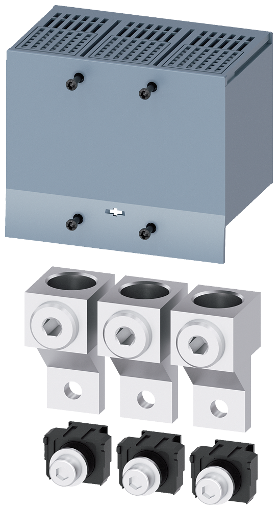 Borne De Conexão Para Condutor Circular TA2 2 50 240 mm² Grande 3 Peças Acessórios Para 3VA12 Disjuntores Compactos Sentron - Um Sistema Para Todas As Aplicações 3VA9213-0JJ13 Siemens