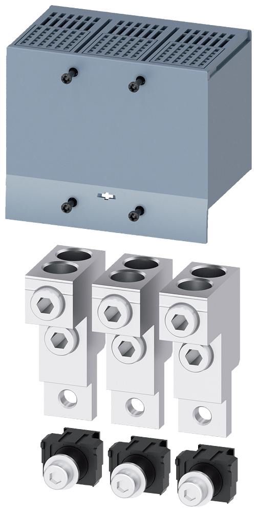 Borne De Conexão Para Condutor Circular TA2 3 2 X 25 150 mm² Para 2 Cabos 3 Peças Acessórios Para 3VA12 Disjuntores Compactos Sentron - Um Sistema Para Todas As Aplicações 3VA9213-0JJ22 Siemens