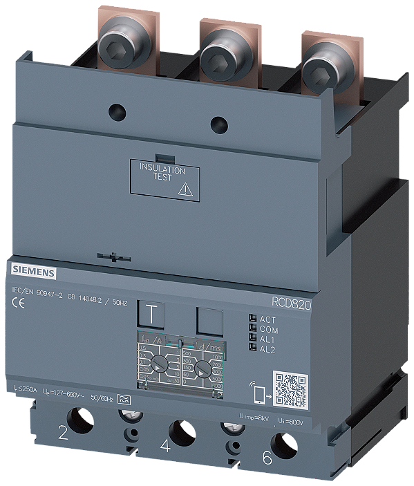 Modulo Rcd 3P 3Va2 250A 3VA9223-0RL30 SIEMENS
