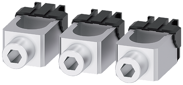 Borne De Conexão Para Condutor Circular TA1 2 35 185 mm² 3 Peças Acessórios Para 3VA12 Disjuntores Compactos Sentron - Um Sistema Para Todas As Aplicações 3VA9253-0JB12 Siemens
