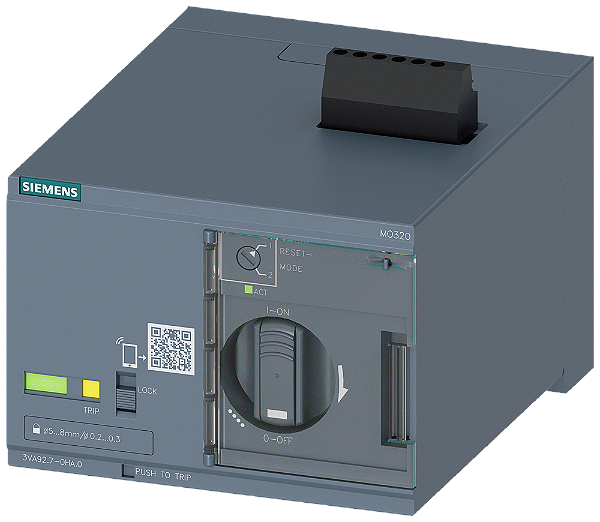 Acionamento Do Motor 110-230V CA/110-250V Cc Acessórios Para 3VA20/21/22 Disjuntores Compactos Sentron - Um Sistema Para Todas As Aplicações 3VA9267-0HA20 Siemens
