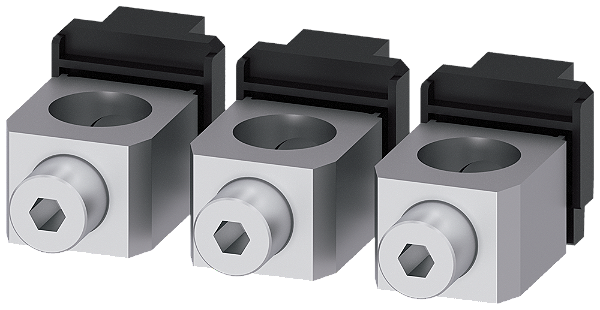 Borne De Conexão Para Condutor Circular TA1 5 50 300 mm² 3 Peças Acessórios Para 3VA13/14 3VA23/24 Disjuntores Compactos Sentron - Um Sistema Para Todas As Aplicações 3VA9383-0JB13 Siemens