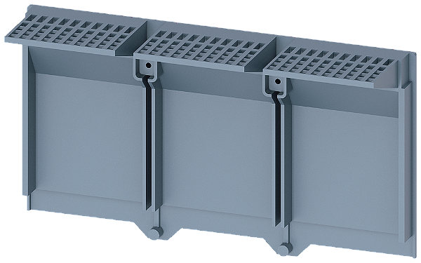 Placa De Isolamento Estendida De 3 Polos 1 Peça Acessórios Para 3VA13/14 3VA23/24 Disjuntores Compactos Sentron - Um Sistema Para Todas As Aplicações 3VA9481-0WJ30 Siemens
