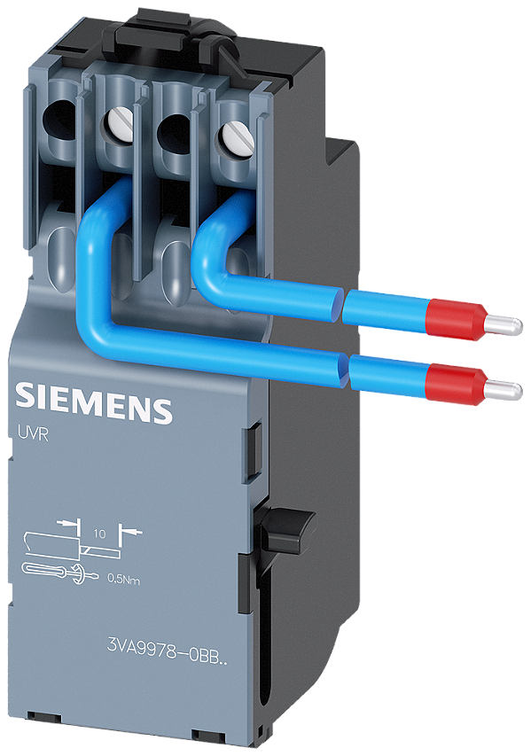 Disparador De Subtensão 120-127V Ca 50/60Hz Acessórios Para 3VA4/5/6 Disjuntores Compactos Sentron - Um Sistema Para Todas As Aplicações 3VA9978-0BB24 Siemens